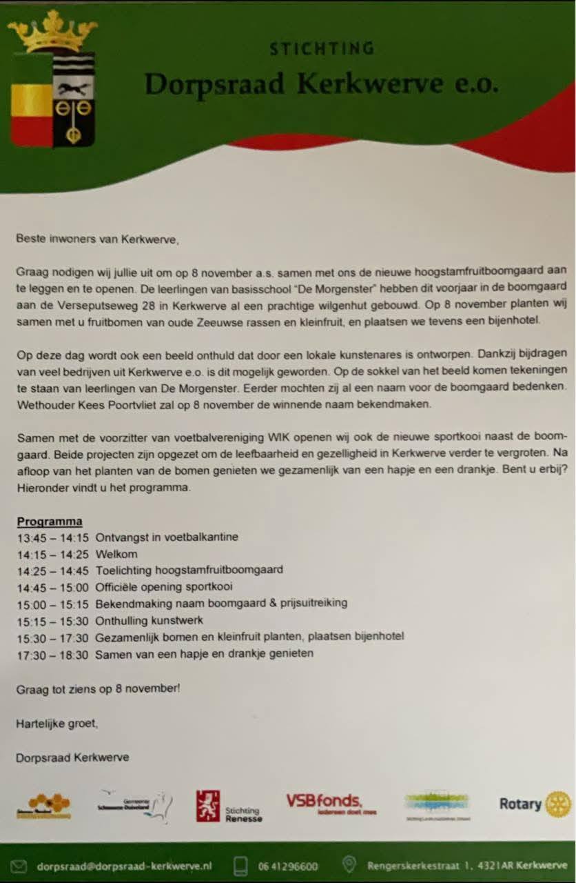 Hoogstamfruitboomgaard